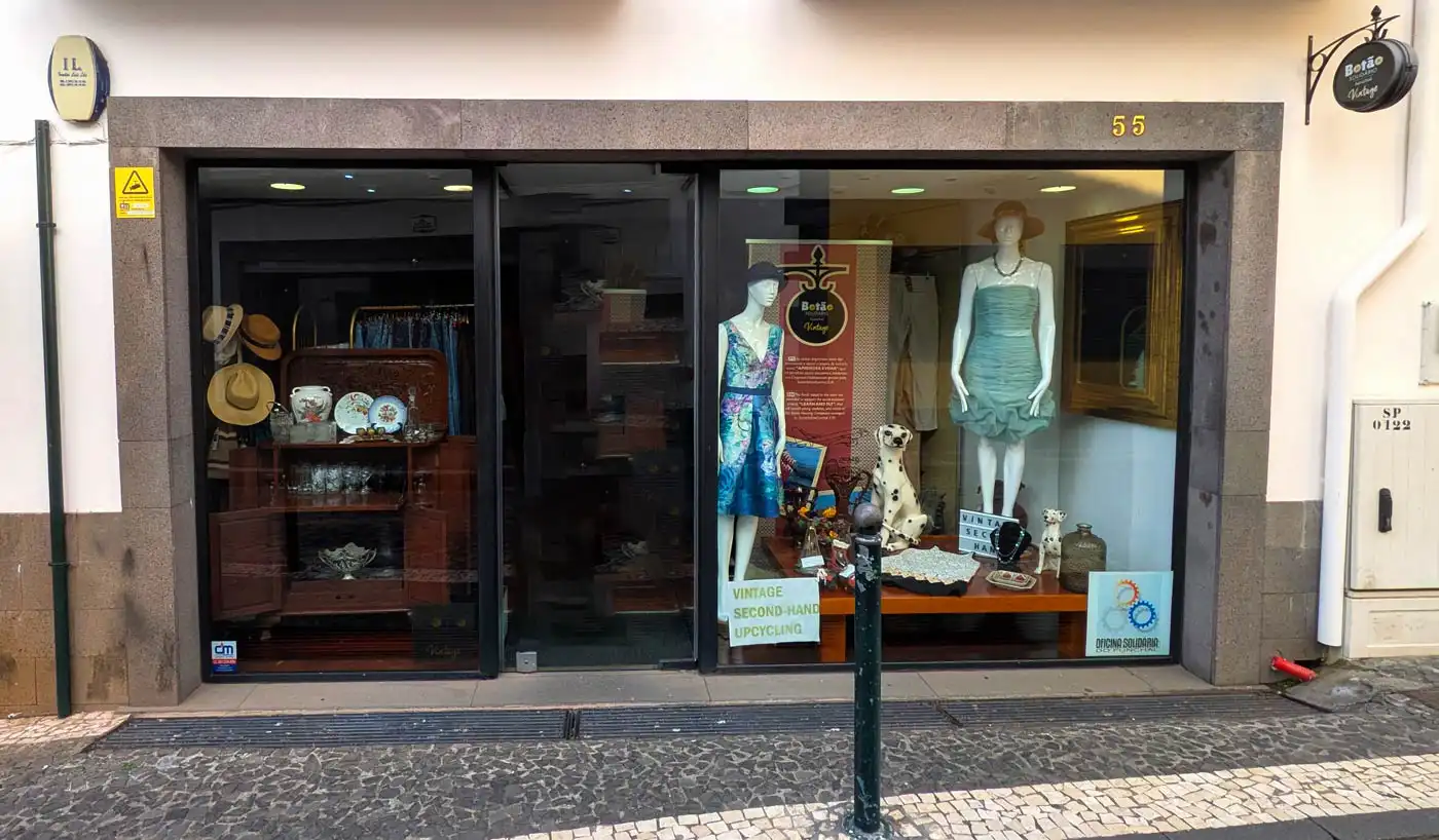 Botão Solidário Vintage