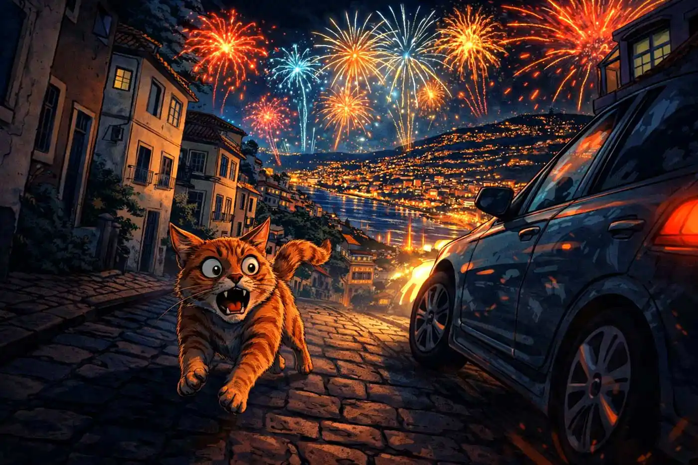 Fireworks Leave Animals Terrified, as Clinics Brace for New Year