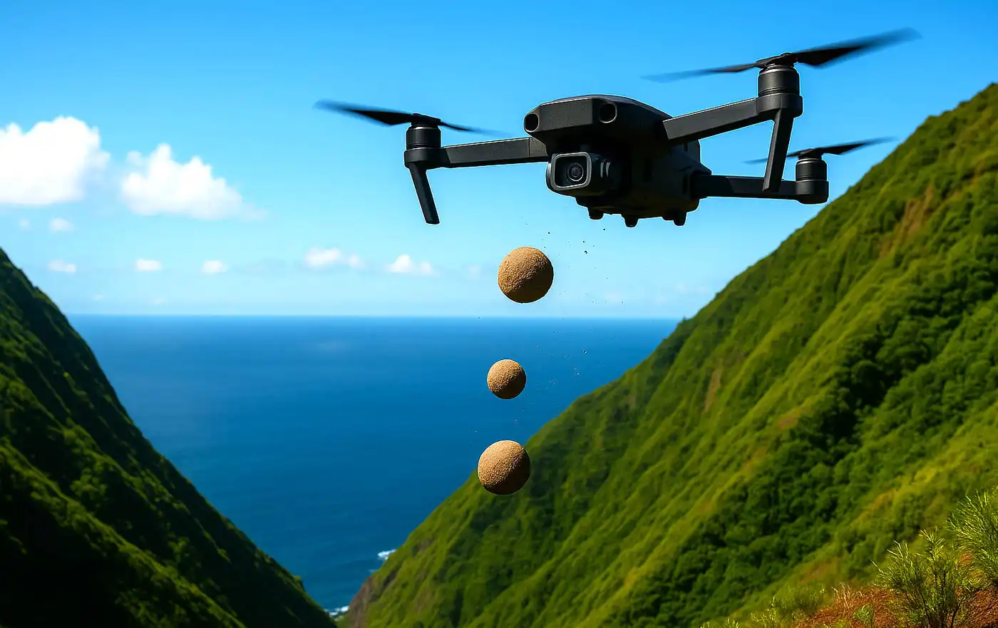 Seed Balls: Madeira Tests Drones to Reforest Burned Areas
