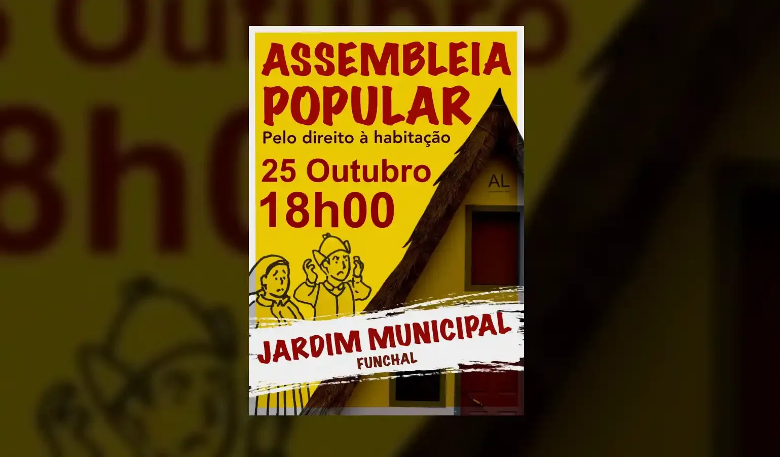 Housing Activists Call a People's Assembly in Funchal on Sunday