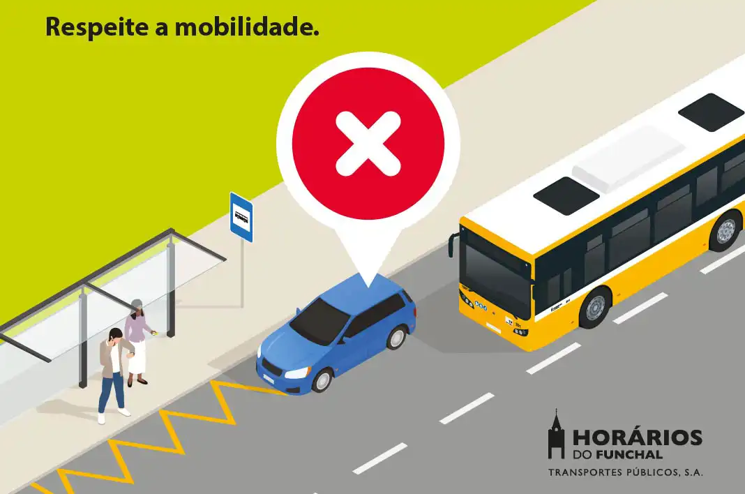 Funchal Targets Drivers Who Park Illegally at Bus Stops