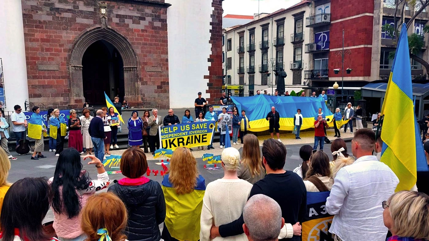 Madeira Stands in Solidarity as Ukraine Figths Europe's Existential Battle