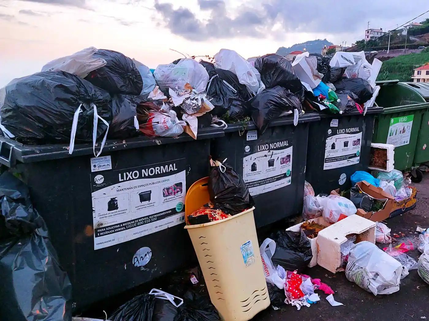 Waste Recycling? Barely a Thing in Madeira